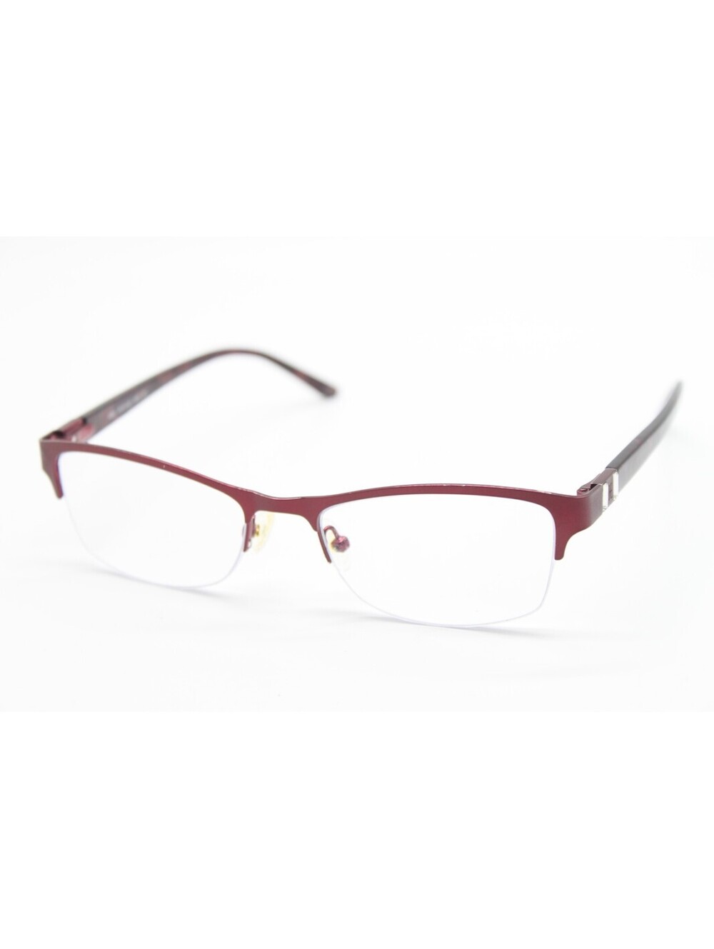 HELIUM 4294 METALLIC BURGUNDY TORT TEMPLES AUTHENTIC EYEGLASSES 53-18